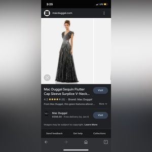 Mac duggal evening dress BRAND NEW